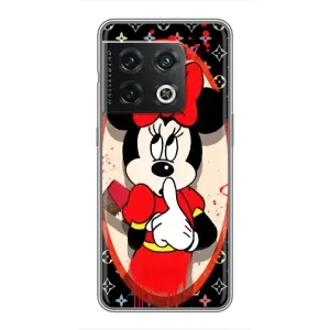 Чехол Disney Mouse OnePlus 10 Pro (PREMIUMPrint) (Минни Маус ЛВ)