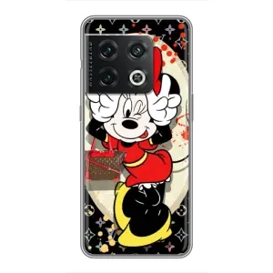 Чехол Disney Mouse OnePlus 10 Pro (PREMIUMPrint) (Минни peace)