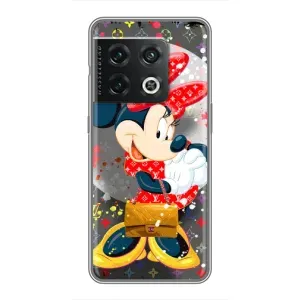Чехол Disney Mouse OnePlus 10 Pro (PREMIUMPrint) (Minni с бантиком)