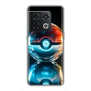 Чехол с Пикачу на OnePlus 10 Pro (Мяч Пикачу)
