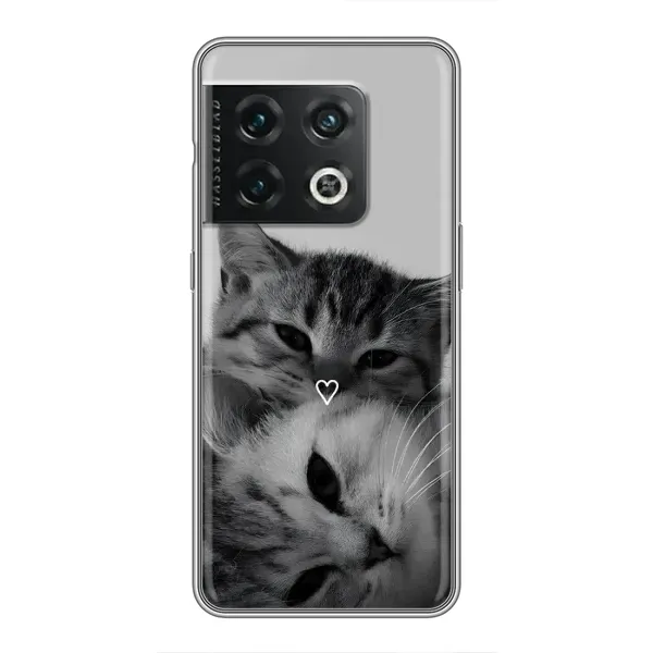 Чехол с принтом «Пара котов» для OnePlus 10 Pro