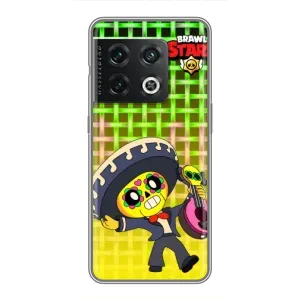 Чехлы Brawl Stars для OnePlus 10 Pro (AlphaPrint) (Поко в самбреро)