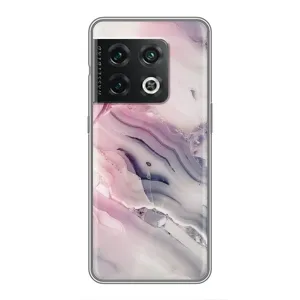 Мраморный чехол на OnePlus 10 Pro (VPrint) (Пурпурный Мрамор)