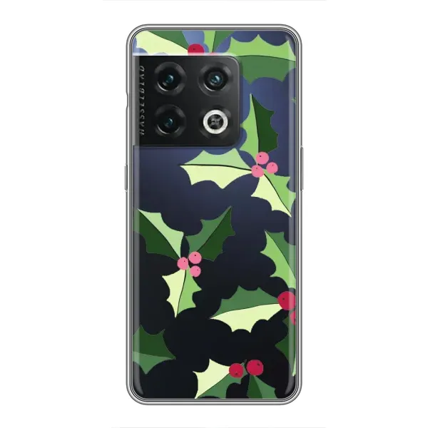 Чехол с принтом «Рождественский фон» для OnePlus 10 Pro