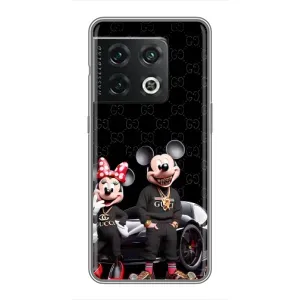 Чехол Disney Mouse OnePlus 10 Pro (PREMIUMPrint) (Семья Маусов)