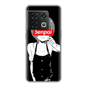 Чехлы Персонажи Аниме Наруто для OnePlus 10 Pro (AlphaPrint) (Senpai)