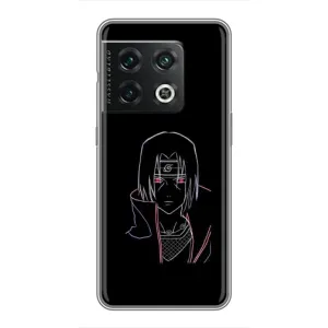 Чехлы на тему: Итачи Учиха для OnePlus 10 Pro (AlphaPrint) (силуэт Итачи)
