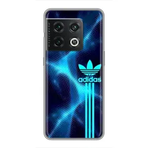Чехлы Адидас для OnePlus 10 Pro (AlphaPrint) (Синий Адидас)