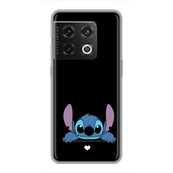 Чохол з принтом «Стіч на чорному» для OnePlus 10 Pro