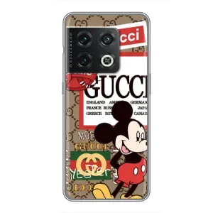 Чехол Disney Mouse OnePlus 10 Pro (PREMIUMPrint) (Стильный Микки)