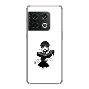 Чехлы Венсдей на OnePlus 10 Pro Уэнсдей (AlphaPrint) (танец Уэнздей)
