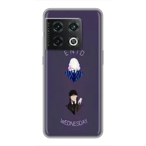 Чехлы Венсдей на OnePlus 10 Pro Уэнсдей (AlphaPrint) (Уэнздей и подруга)