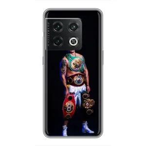 Чехол с картинкой Александр Усик для OnePlus 10 Pro (Усик с поясами)