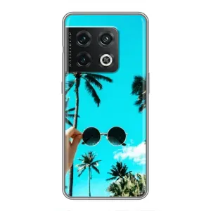 Силиконовый чехол с КАРТИНКАМИ лето для OnePlus 10 Pro (AlphaPrint) (Взгляд лето)