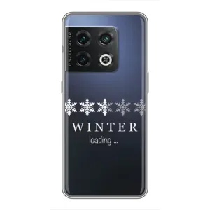 Зимние Чехлы для ВанПлас 10 Про - прозрачный фон (Winter loading)