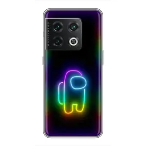 Чехол Амонг Ас для OnePlus 10 Pro (AlphaPrint) (Яркий скин)