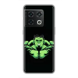 Чехлы с героями Марвел OnePlus 10 Pro (VPrint) (Зелёный Халк)