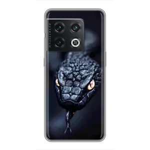 Чехол с картинкой «Хищники» для OnePlus 10 Pro (Черная змея)