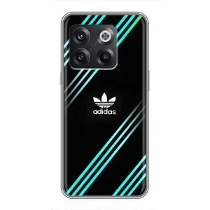 Чохли Адидас для OnePlus 10T (AlphaPrint) (Адідас з полосами)