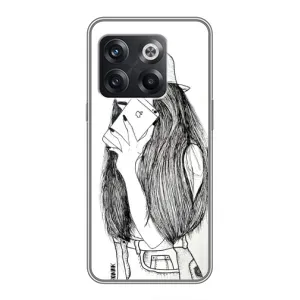 Чохол з друком для OnePlus 10T - (Мода) (AlphaPrint) (Фото дівчини)
