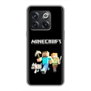 Чохол Майнкрафт на OnePlus 10T (AlphaPrint) Minecraft (герої Minecraft)