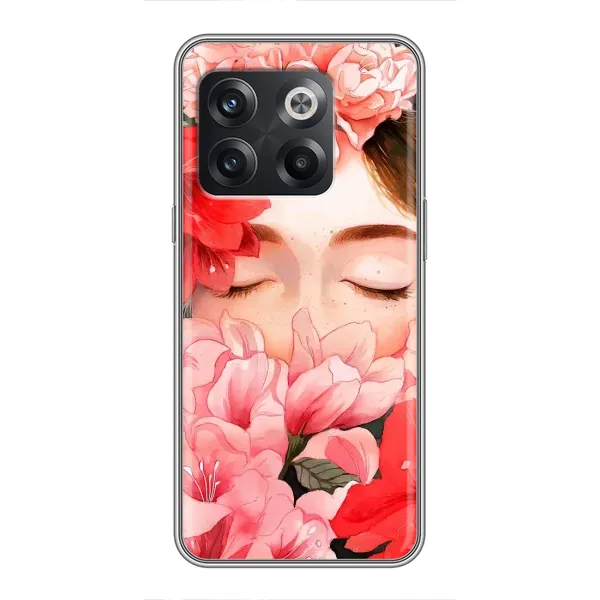 Чохол з принтом «Очі в квітах» для OnePlus 10T Чохол з принтом «Очі в квітах» для OnePlus 10T