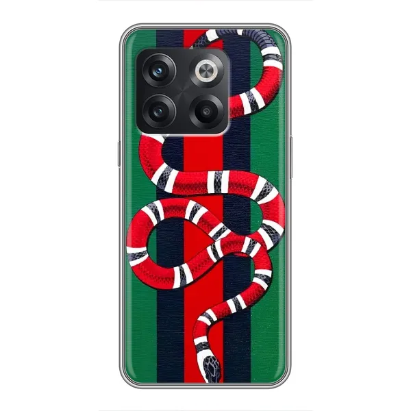 Чехол с принтом «Gucci змия» для OnePlus 10T