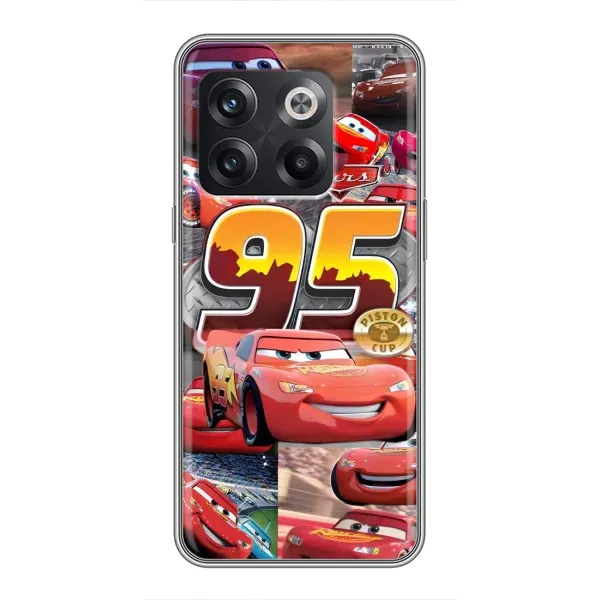 Чохол з принтом «Колаж Блискавка Маквін» для OnePlus 10T Чохол з принтом «Колаж Блискавка Маквін» для OnePlus 10T