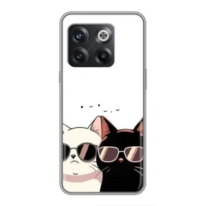Чохол з малюнком кіт на OnePlus 10T (Коти в окулярах)