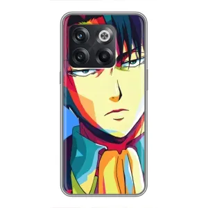 Чехлы Персонажи Аниме Наруто для OnePlus 10T (AlphaPrint) (Леви Аккерман)