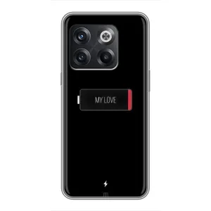 Чехлы для любимой на ВанПлас 10Т (VPrint) (Love battery)