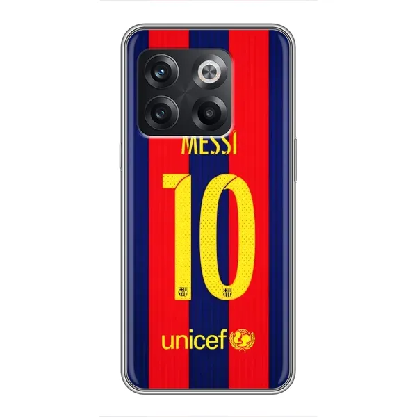 Чехол с принтом «Messi Barca 10» для OnePlus 10T