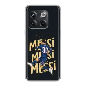 Чехлы для OnePlus 10T (Leo чемпион) (AlphaPrint) (Messi ПСЖ)