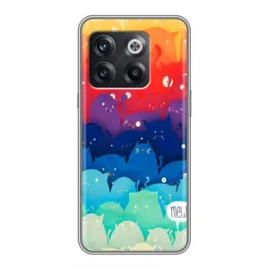 Чохол на OnePlus 10T . украинськими . буквами і цифрами: ОнеПлюс 10Т з Котиками (VPrint) (Mew)