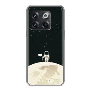 Космічні Чохли для OnePlus 10T . украинськими . буквами і цифрами: ОнеПлюс 10Т (VPrint) (На місяці)