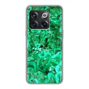 Мраморний чехол на OnePlus 10T (VPrint) (Салатовий Мрамор)