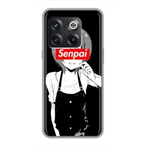 Чехлы Персонажи Аниме Наруто для OnePlus 10T (AlphaPrint) (Senpai)