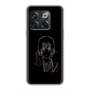 Чехлы на тему: Итачи Учиха для OnePlus 10T (AlphaPrint) (силуэт Итачи)