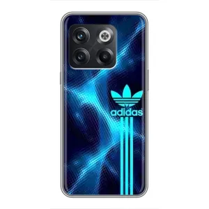 Чохли Адидас для OnePlus 10T (AlphaPrint) (Синій Адідас)