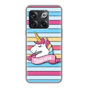 Чехол для ВанПлас 10Т - (Единорожки - Новинки) (AlphaPrint) (Unicorn)