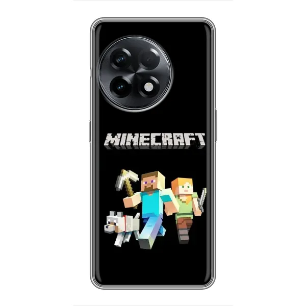 Чехол с принтом «герои Minecraft» для OnePlus 11 Pro