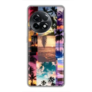 Силіконовий чохол з КАРТИНКАМИ літо для OnePlus 11 Pro (AlphaPrint) (Літня відпустка)