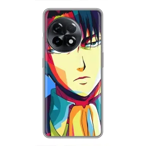 Чохли Персонажі Аніме Наруто для OnePlus 11 Pro (AlphaPrint) (Леві Аккерман)