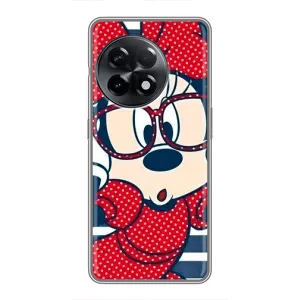 Міккі Маус чохол для OnePlus 11 Pro (AlphaPrint - Мультяшні) (Маус в окулярах)