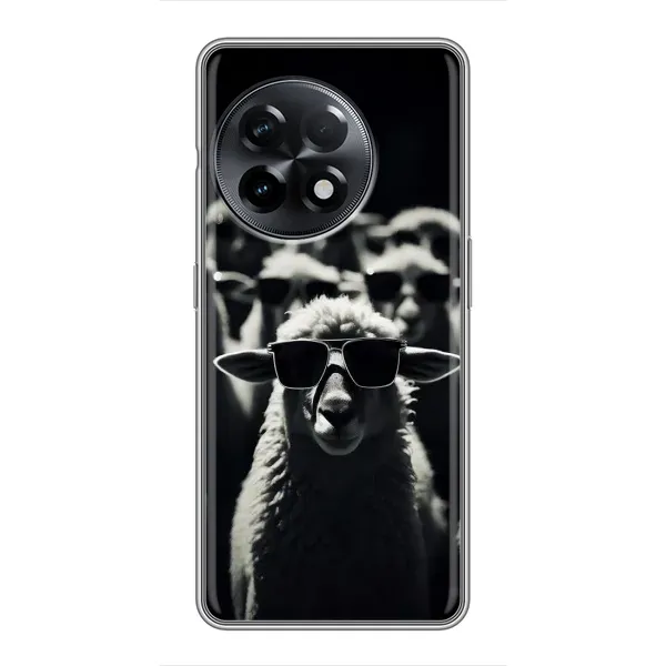 Чехол с принтом «Овечка в очках» для OnePlus 11 Pro