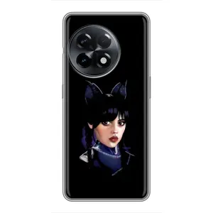 Чохли Венсдей на OnePlus 11 Pro Уенсдей (AlphaPrint) (серйозна Венздей)