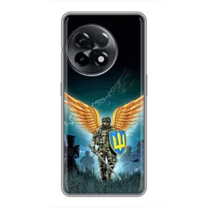 Чехлы с картинкой ЗСУ для OnePlus 11 Pro (AlphaPrint) (Солдат ЗСУ)