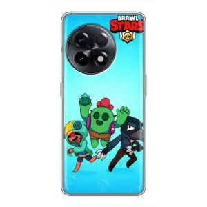 Чехлы Brawl Stars для OnePlus 11 Pro (AlphaPrint) (Тріо героїв)