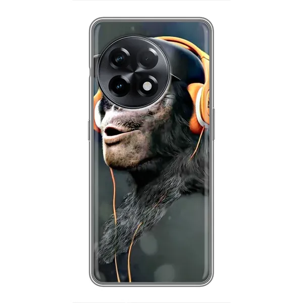Чохол з принтом «В навушниках» для OnePlus 11 Pro