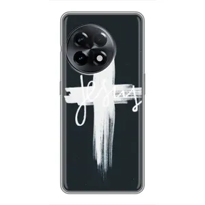 Чехол для OnePlus 11 (AlphaPrint) - (Христианские) (Иисус)